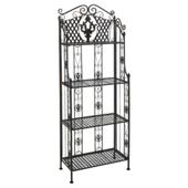 Antique Metal Rectangular Garden Shleves