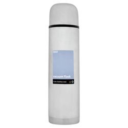 Tesco Stainless Steel Flask, 1L