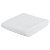 Tesco Fleece Blanket, White