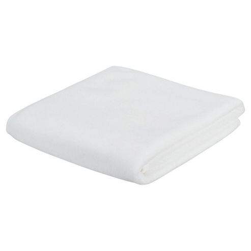Image of Tesco Fleece Blanket, White