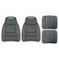 Michelin all-weather rubber 4 piece mat set, black