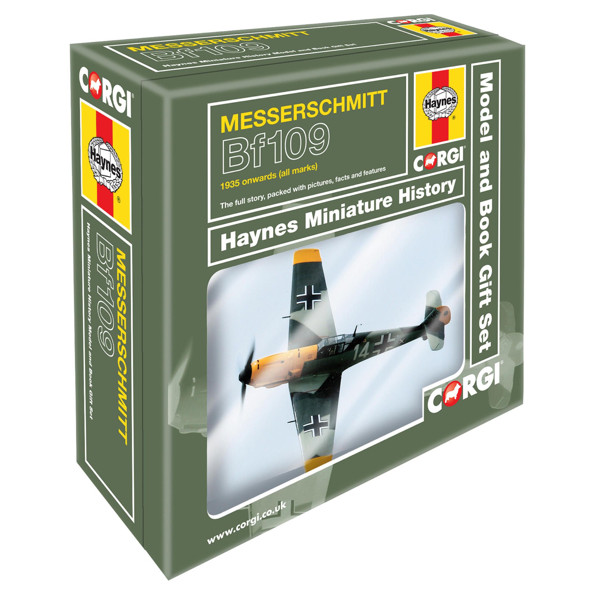 Corgi Cc03010 Haynes Messerschmitt 109 1:72 Scale Book And Vehicle Gift Set