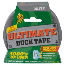Ultimate Duck Tape® 50mm x 25M Silver