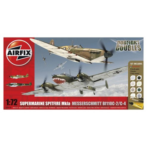 Image of Airfix World War Ii Military Aircraft Dogfight Double Spitfire