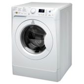 Indesit PWE91672W Washing Machine, 9kg Wash Load, 1600 RPM Spin, A++ Energy Rating. White