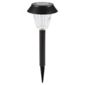 Tesco Value Black Plastic Solar Marker 6pk