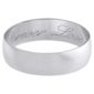 White Gold Love Forever 6mm Wedding Ring