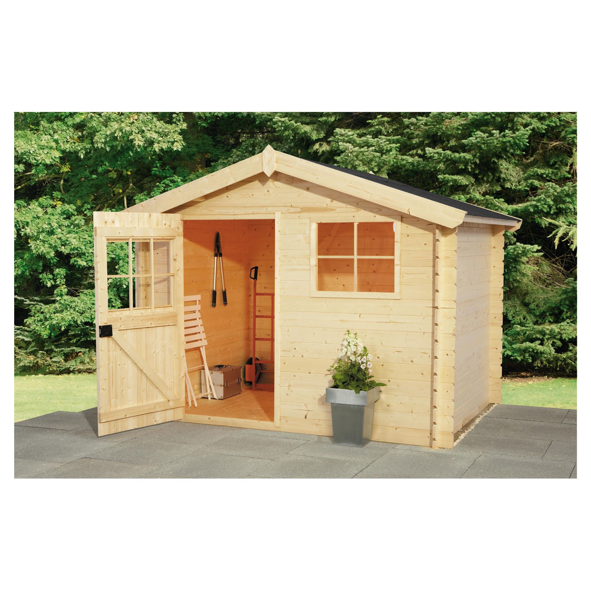 Finnlife VAHA 212 Log Cabin at Tescos Direct