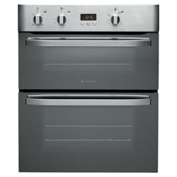 Hotpoint UHS53X Stainless Steel Built Under Double Oven