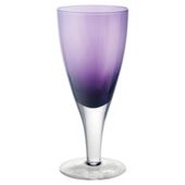 Tesco Conical   Wine Glass      Single Purple