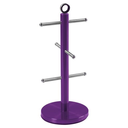 Image of Morphy Richards Assembled Mug Tree, Purple
