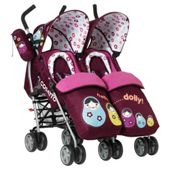 Cosatto Twin Pushchair - Hello Dolly