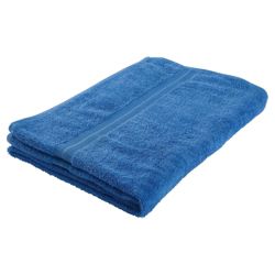 Tesco Bath Sheet Royal Blue