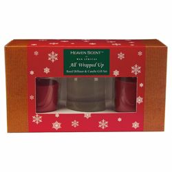 All wrapped up Reed Diffuser & Votive Set