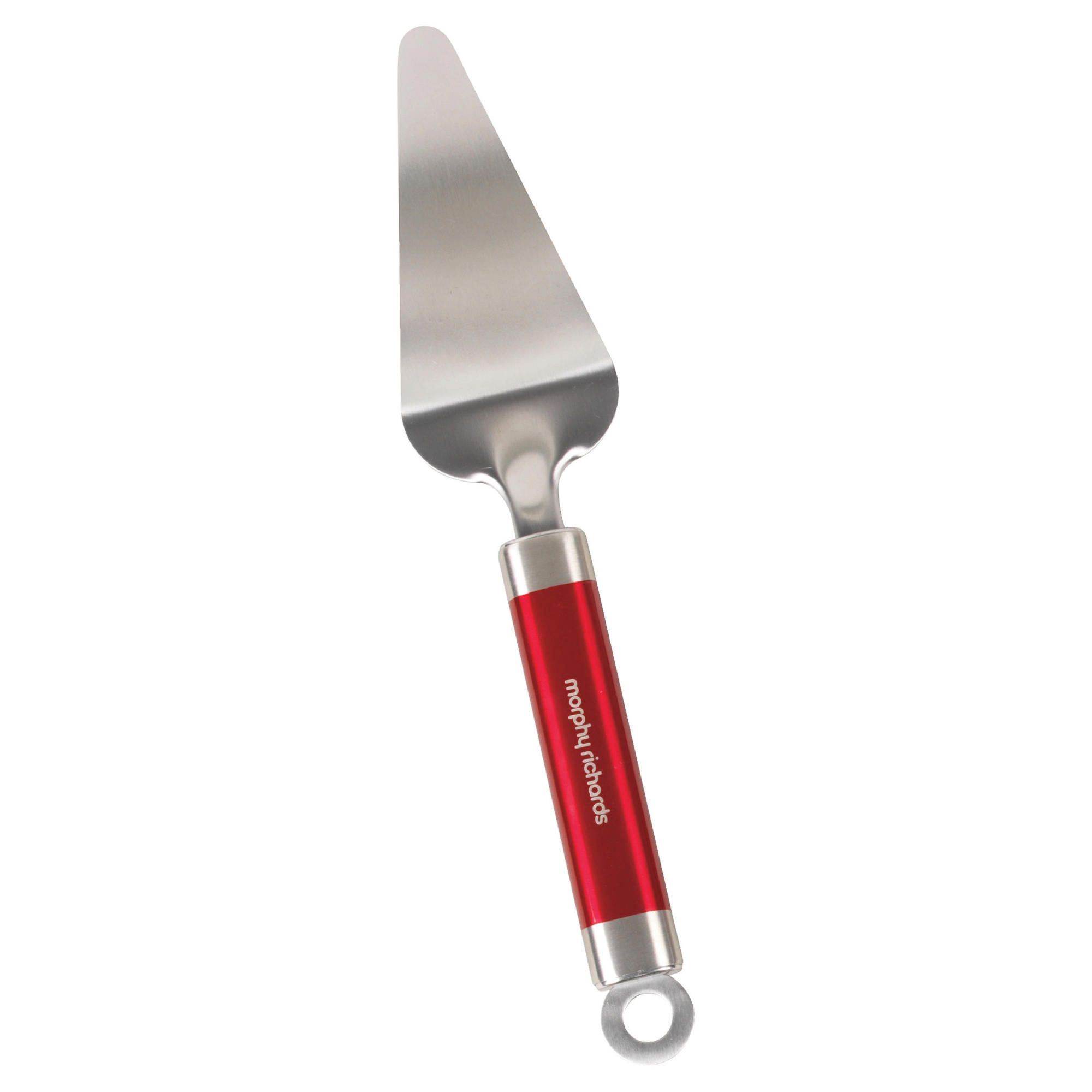 Morphy Richards Cake Server Red