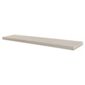 High Gloss White Floating Shelf 120cm
