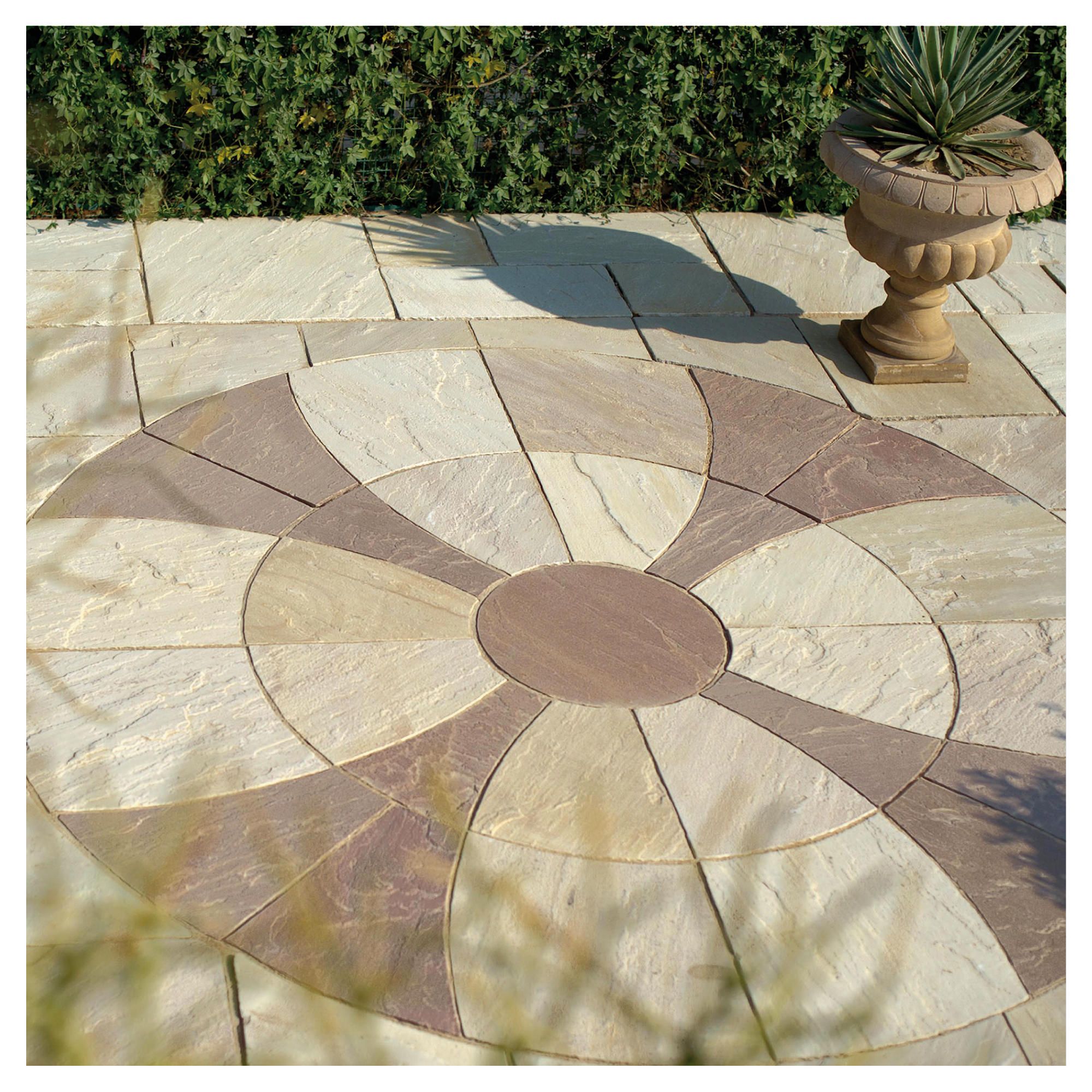 Celtic Cross Mint and Modak Paving Kit at Tesco Direct