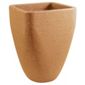 Large Square Top Round Base Planter Terraccina 33cm x H46cmq