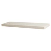 High Gloss White Floating Shelf 80cm