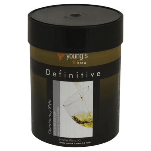 Image of Youngs Definitive Chardonnay Style Wine Kit, 6 Bottles