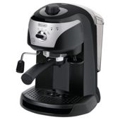 DeLonghi EC220  Espresso Coffee Machine - Black And Silver
