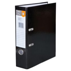 Tesco Lever Arch File,black 5 pack