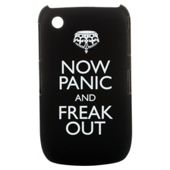 Bliss Hard Case BlackBerry 8520/9300 Now Panic and Freak Out Black