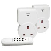Tesco Energy Saving Remote Sockets 2pk