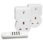 Tesco Energy Saving Remote Sockets 2pk