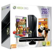 Microsoft Xbox 360 250GB with Kinect, Kinect Adventures & Kung Fu Panda 2