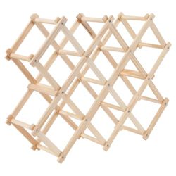 10 Bottle Folding Wine rack