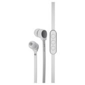 a-Jays Four iPhone Tangle Free Earphones with Mic and In-line Control, White