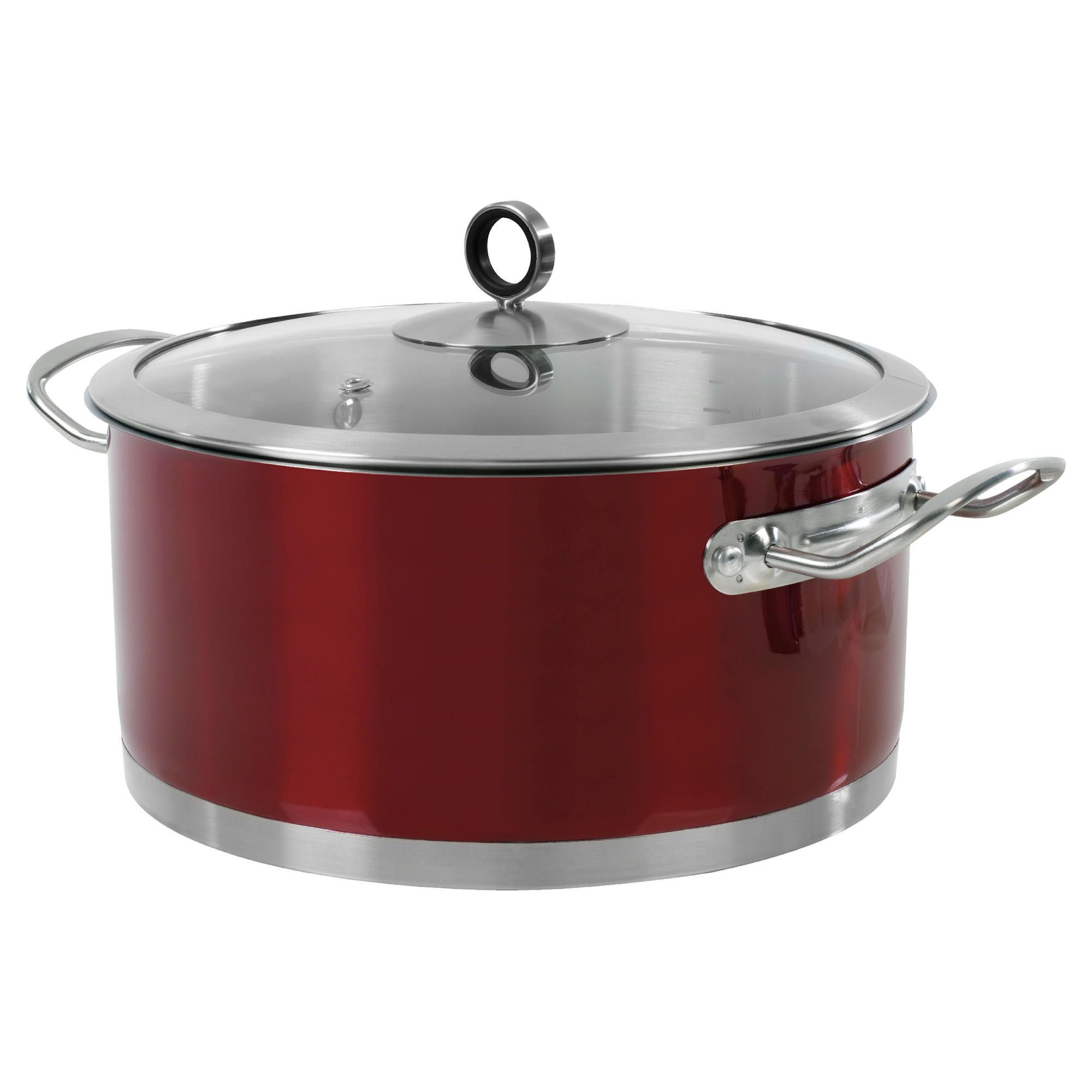 Morphy Richards Casserole 24cm Red