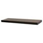 High Gloss Black Floating Shelf 80cm