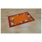 Tesco Kids Coloured Hearts Rug Red / Orange 115x160cm