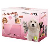 Nintendo 3DS Coral Pink with Nintendogs