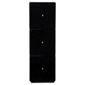 Stockholm Black Gloss 3-Drawer Unit
