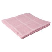 Tesco Cellular Blanket 2pk Moses/Pram Pink