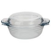 Tesco Glass Casserole Round 1.0L