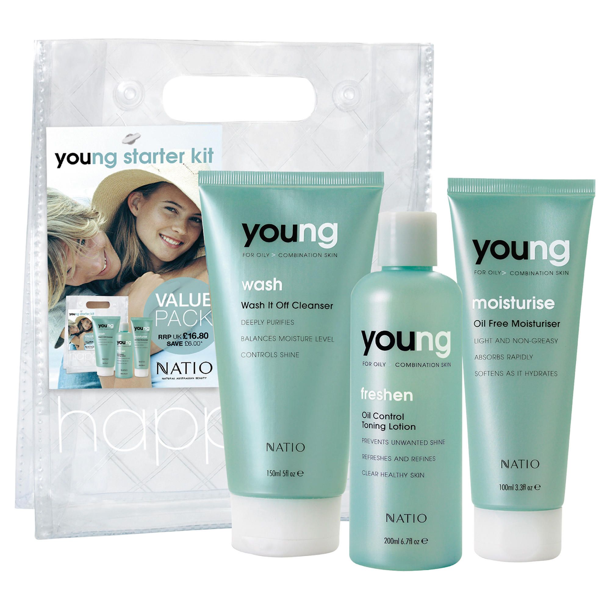 Natio Young Skincare Kit