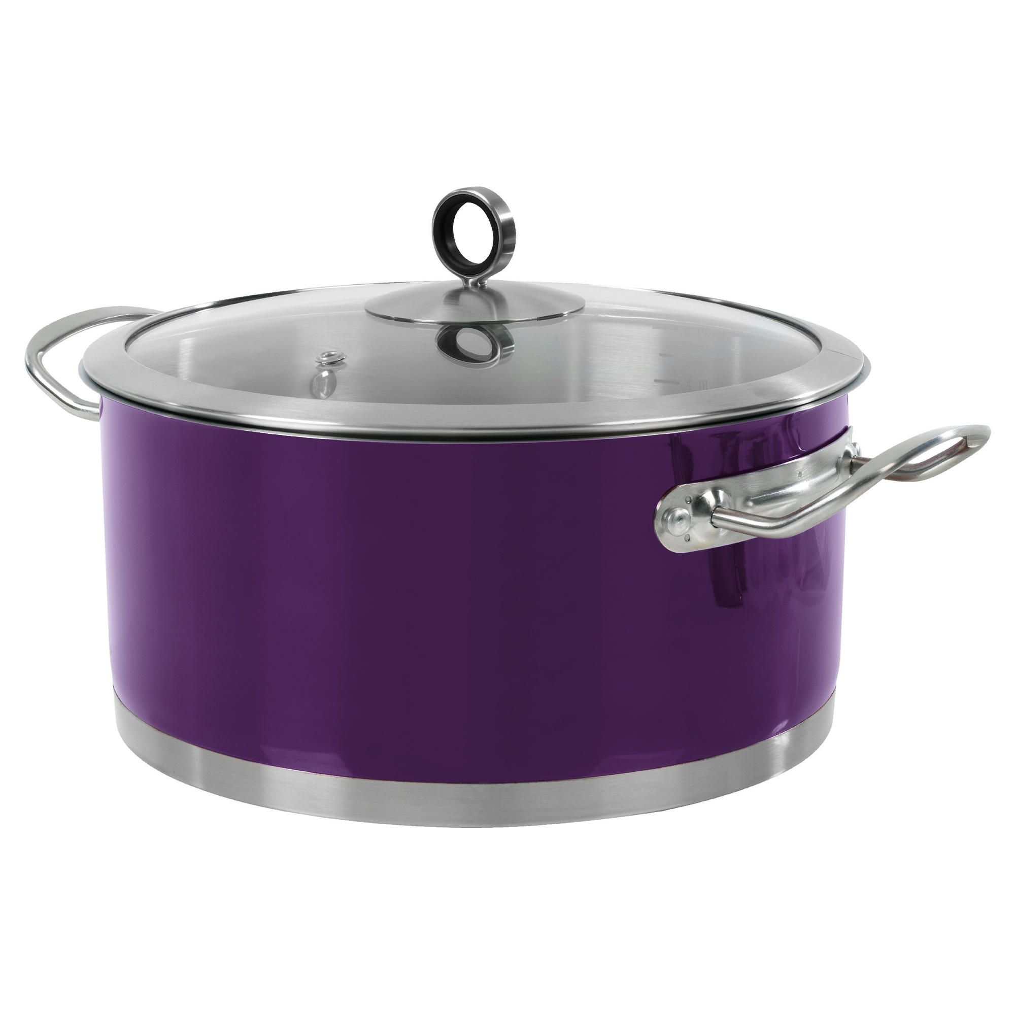 Morphy Richards Casserole 24cm Purple