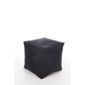 Kaikoo Faux Suede Cube, Charcoal