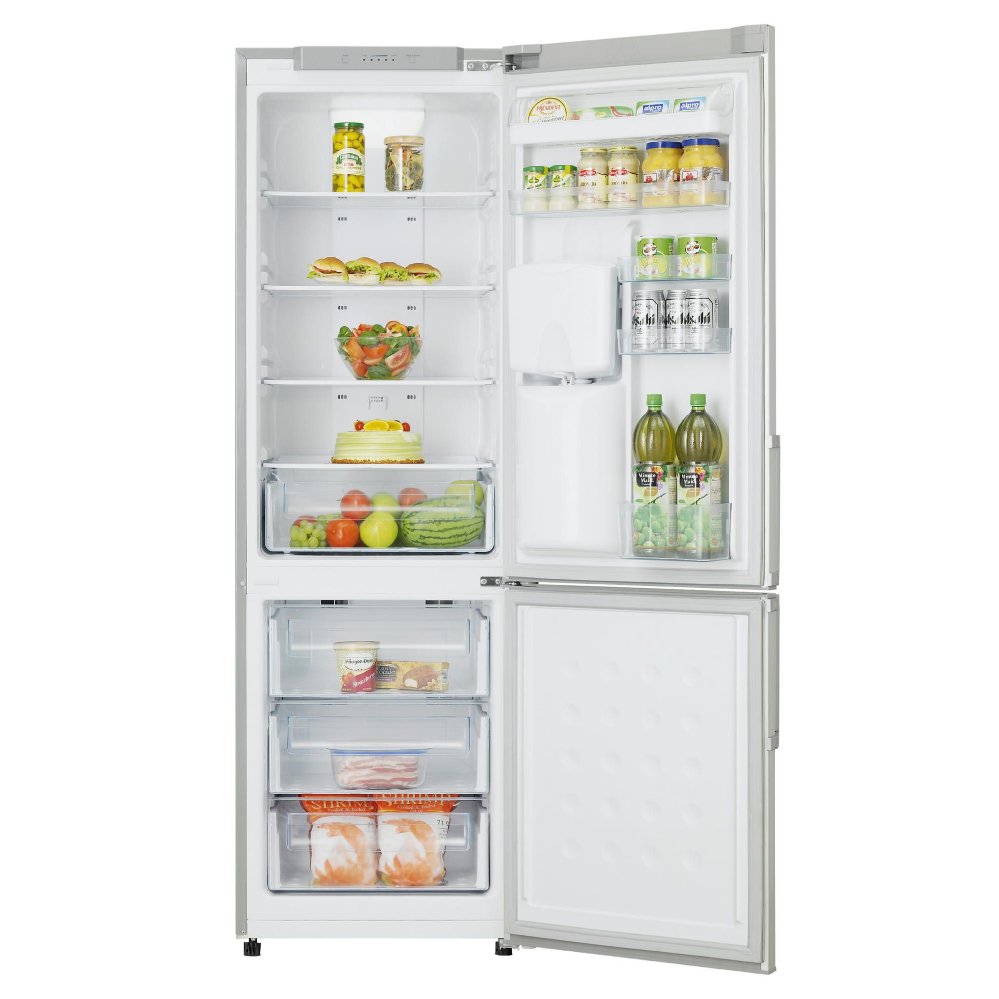 Samsung RL40PGTC1/XEU Titanic Silver Fridge Freezer Samsung RL40PGTC1/XEU Titanic Silver Fridge Freezer