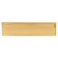 Premium Letter Box Draught Plate With Cover Gold
