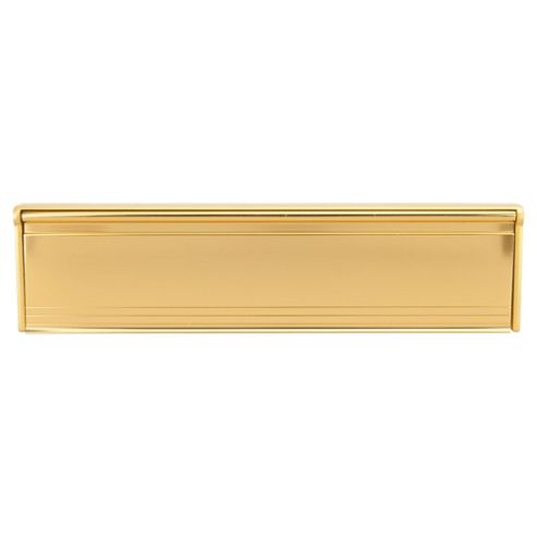 Image of Premium Letter Box Draught Plate With Cover Gold