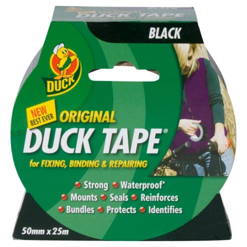 Image of Duck Tape Original 50mm X 25m, Black