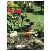 Solar Ceramic Green Cascade