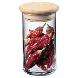 Bodum 0.25L Storage Jar with Beach Wood Lid