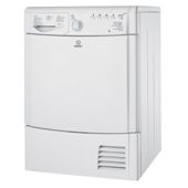 Indesit IDCA8350 Condenser Tumble Dryer, 8kg Load, C Energy Rating. White