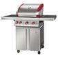 MasterChef Contender Stainless Steel 3 Burner Gas BBQ